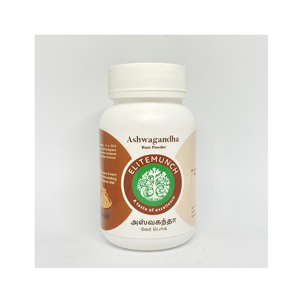 Buy Pure Ashwagandha Powder Online to Stress Relief - EliteMunch