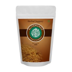 EliteMunch Herbal Jaggery Powder 152Gm - Natural Sweetener & Wellness